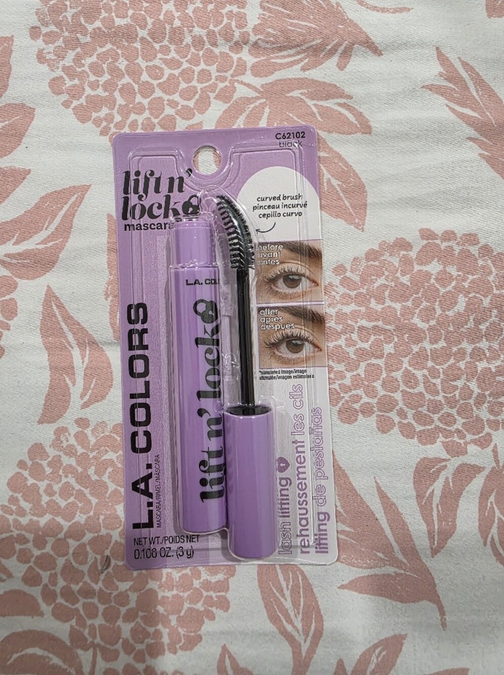 L.A. COLORS Lift n' Lock Mascara - Lavender